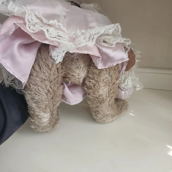 Show-Stoppers "Wild Berry" teddy bear doll plush stuffed w/tag 17" - Picture 8 of 10